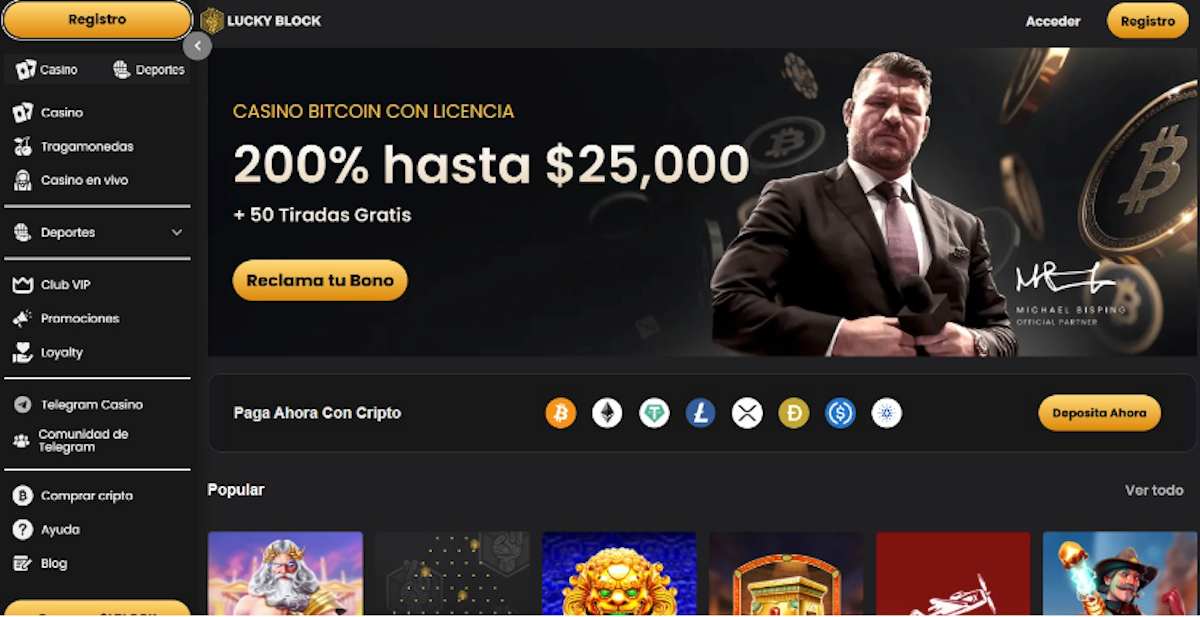 Lucky Block El casino con criptos más completo del mercado iGaming compressed